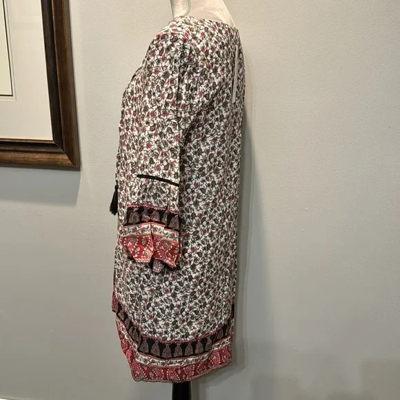 eesome floral print tunic dress NWT L - Picture 5 of 12